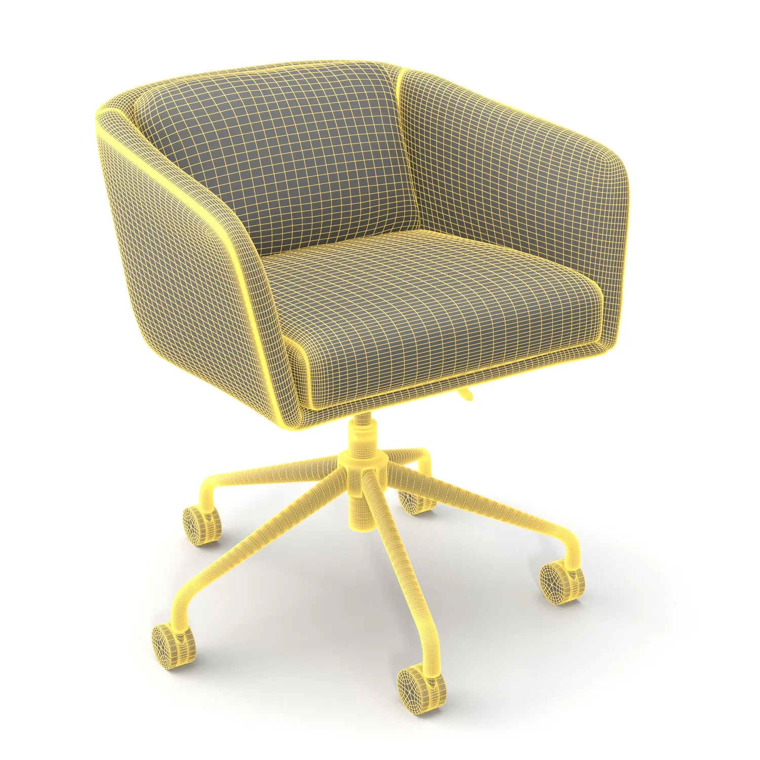 Radius Task Chair 3D Model_07